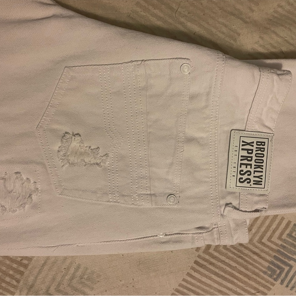 Brooklyn express White Rocker jeans